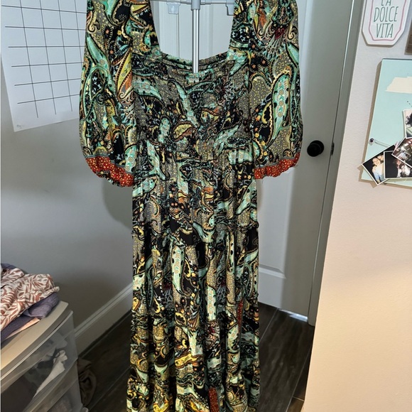 Anthropologie Me 2 Magic Multicolor Boho Patterned Fabric - Picture 4 of 11